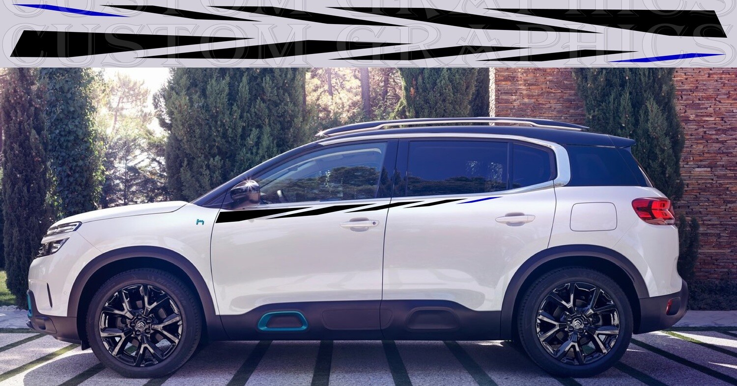 Upgrade Your Car&#39;s Look with Vinyl Stickers Compatible with C5 Aircross Hybrid 2020
