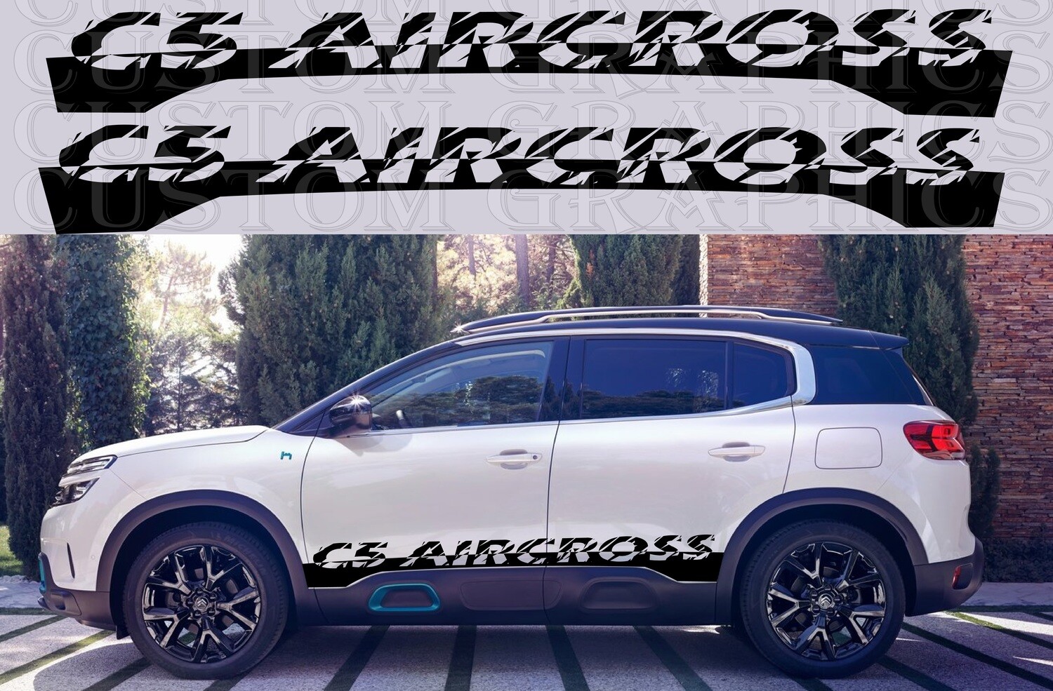 Personalize Your Drive: Car Vinyl Wraps Compatible with C5 Aircross Hybrid 2020