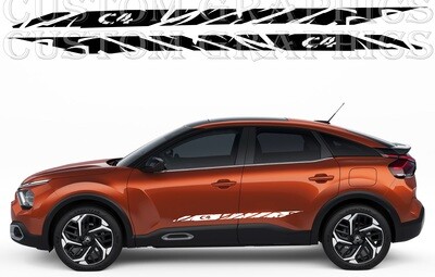 Vinyl Decal Custom Stickers Graphic kit Compatible with C4