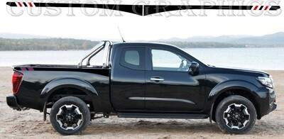Exclusive Upgrade Your Car&#39;s Look with Vinyl Stickers Compatible with Navara King Cab Pro-4x