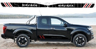 Exclusive Express Your Style with Car Decals Compatible with Navara King Cab Pro-4x