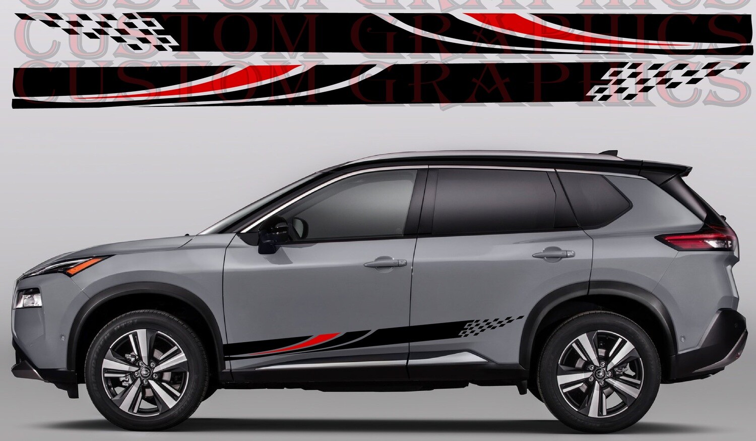2x body decals side stripes Compatible with Rogue 2021