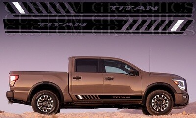 Car Stickers Galore Compatible with Titan Pro 4x