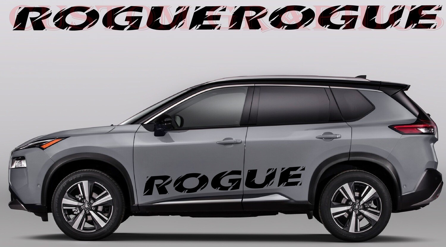 Sport Side door sticker racing design Compatible with Rogue 2021
