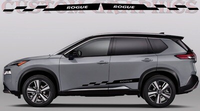 Side Door Stripe Custom kit Stickers Set Kit Compatible with Rogue 2021