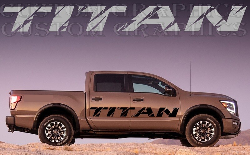 Personalize Your Drive: Car Vinyl Wraps Compatible with Titan Pro 4x