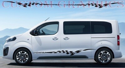 Revamp Your Ride with Vinyl Auto Decals Compatible with Zafira Life