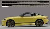 Side Stripe Decal Graphic Sticker Kit Compatible with Nissan Z