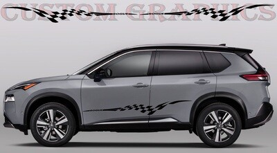 Side door vinyl decal sticker Compatible with Rogue 2021