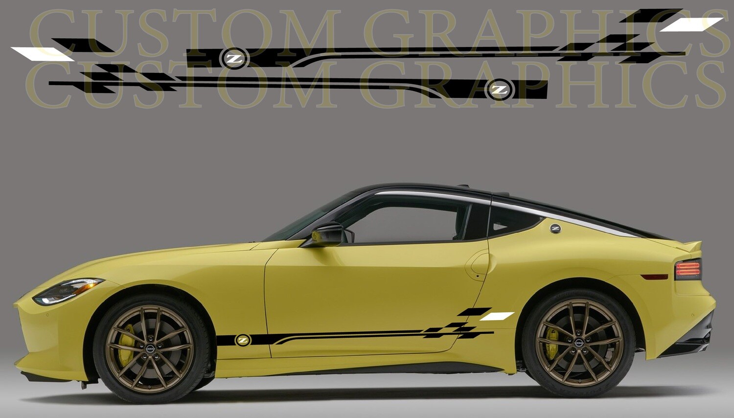 Sport Sticker Decal Side Door Stripes Compatible with Z