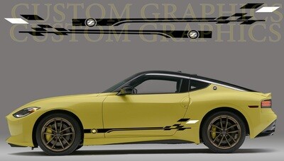 Sport Sticker Decal Side Door Stripes Compatible with Z