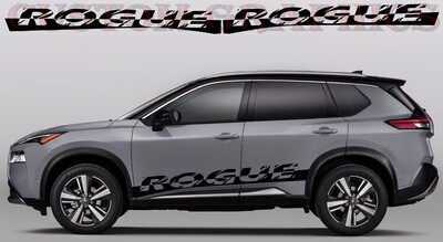 2x body decals side stripe sticker logo graphics Compatible with Rogue 2021
