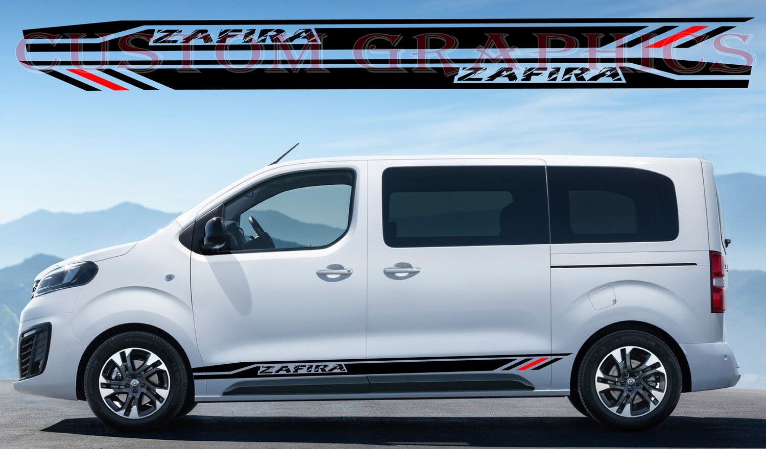 Car Stickers Galore Compatible with Zafira Life