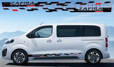 Upgrade Your Car&#39;s Look with Vinyl Stickers Compatible with Zafira Life