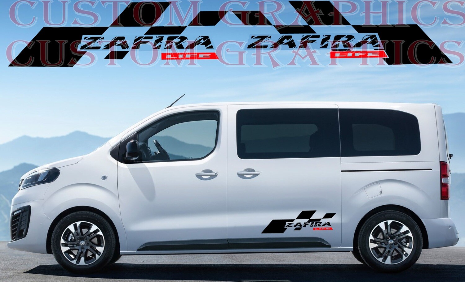 Personalize Your Drive: Car Vinyl Wraps Compatible with Zafira Life
