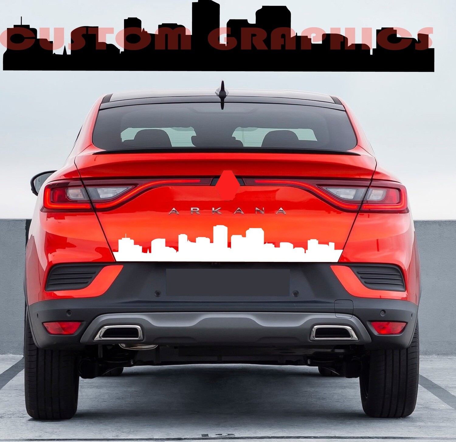 Vinyl Decals for Your Ride Compatible with Arkana