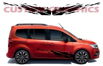 Upgrade Your Car&#39;s Look with Vinyl Stickers Compatible with Kangoo 2021