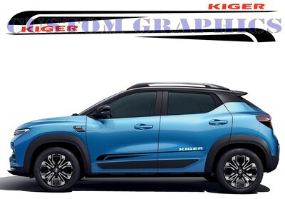 2x body decals side stripes Compatible with Kiger