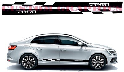 Stick and Drive: Premium Car Vinyl Graphics Compatible with Megane