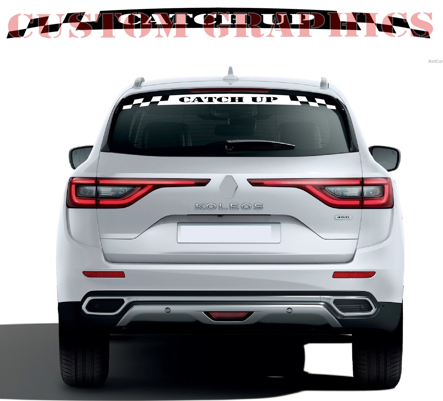 Car Stickers Galore Compatible with Koleos