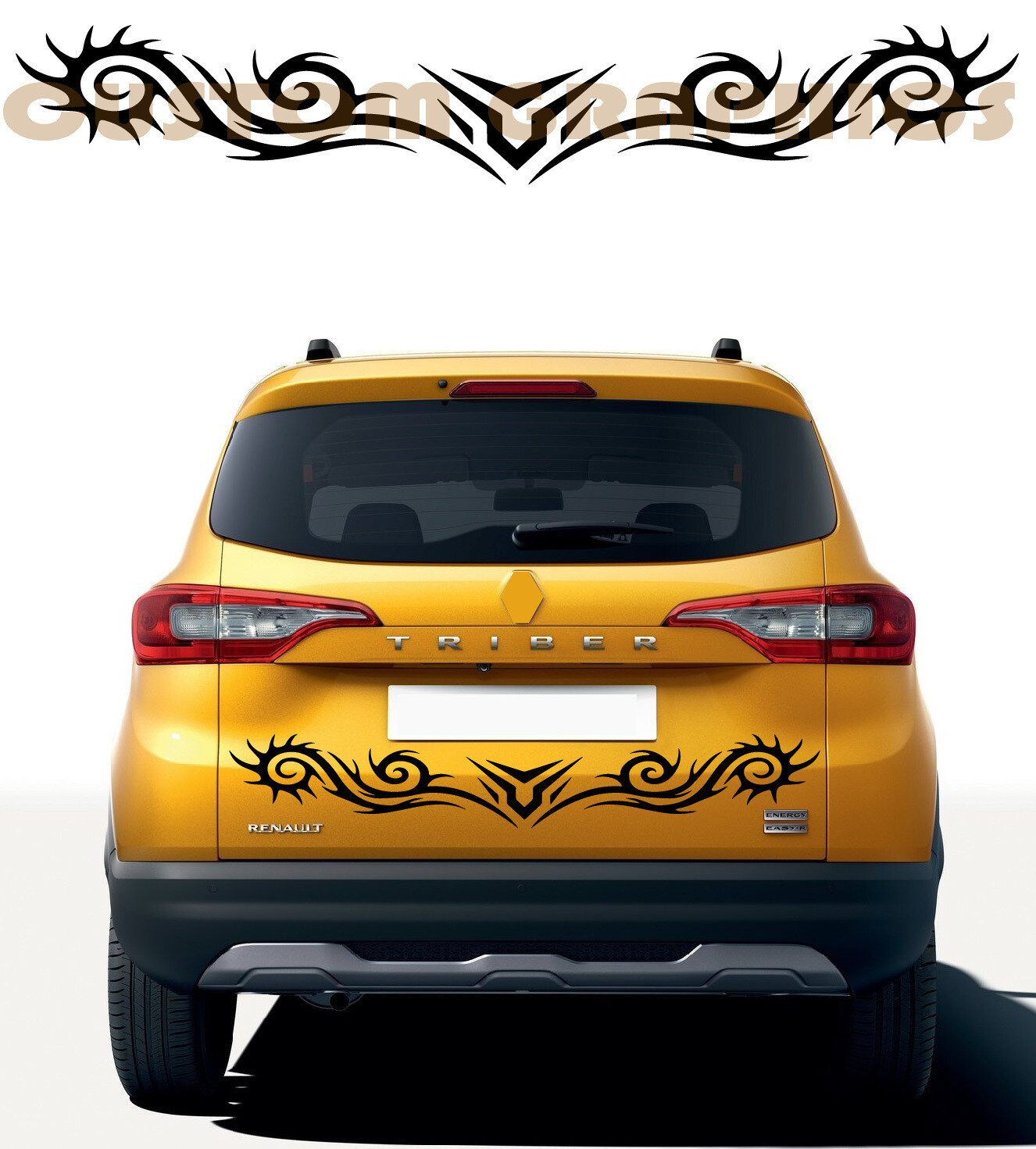 Revamp Your Ride with Vinyl Auto Decals Compatible with Triber