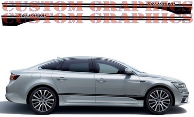 Sport Sticker Decal Side Door Stripes Compatible with Talisman