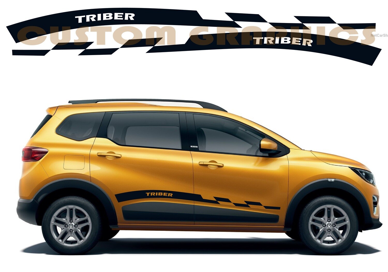 Revamp Your Ride with Vinyl Auto Decals Compatible with Triber