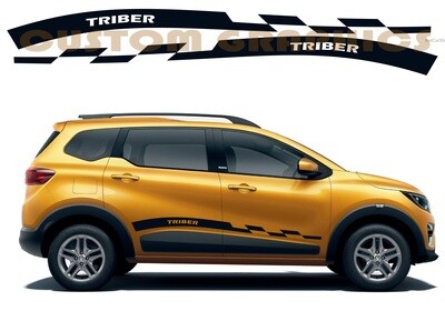 Revamp Your Ride with Vinyl Auto Decals Compatible with Triber