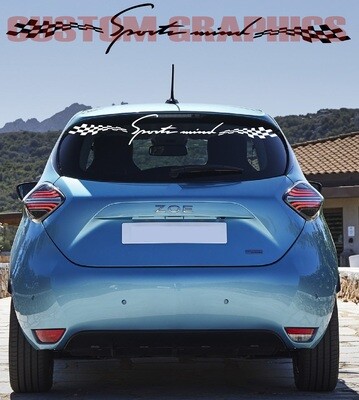 Tailgate Decal Graphic Sticker Kit Compatible with Zoe