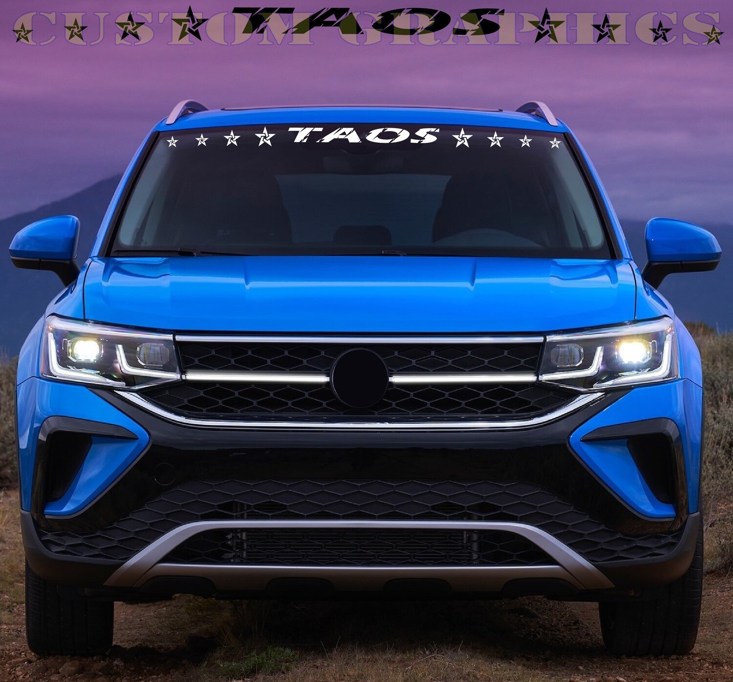 Vinyl Decals for Your Ride Compatible with Taos