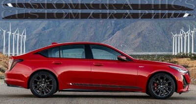 2x body decals side stripes Compatible with CT5-V