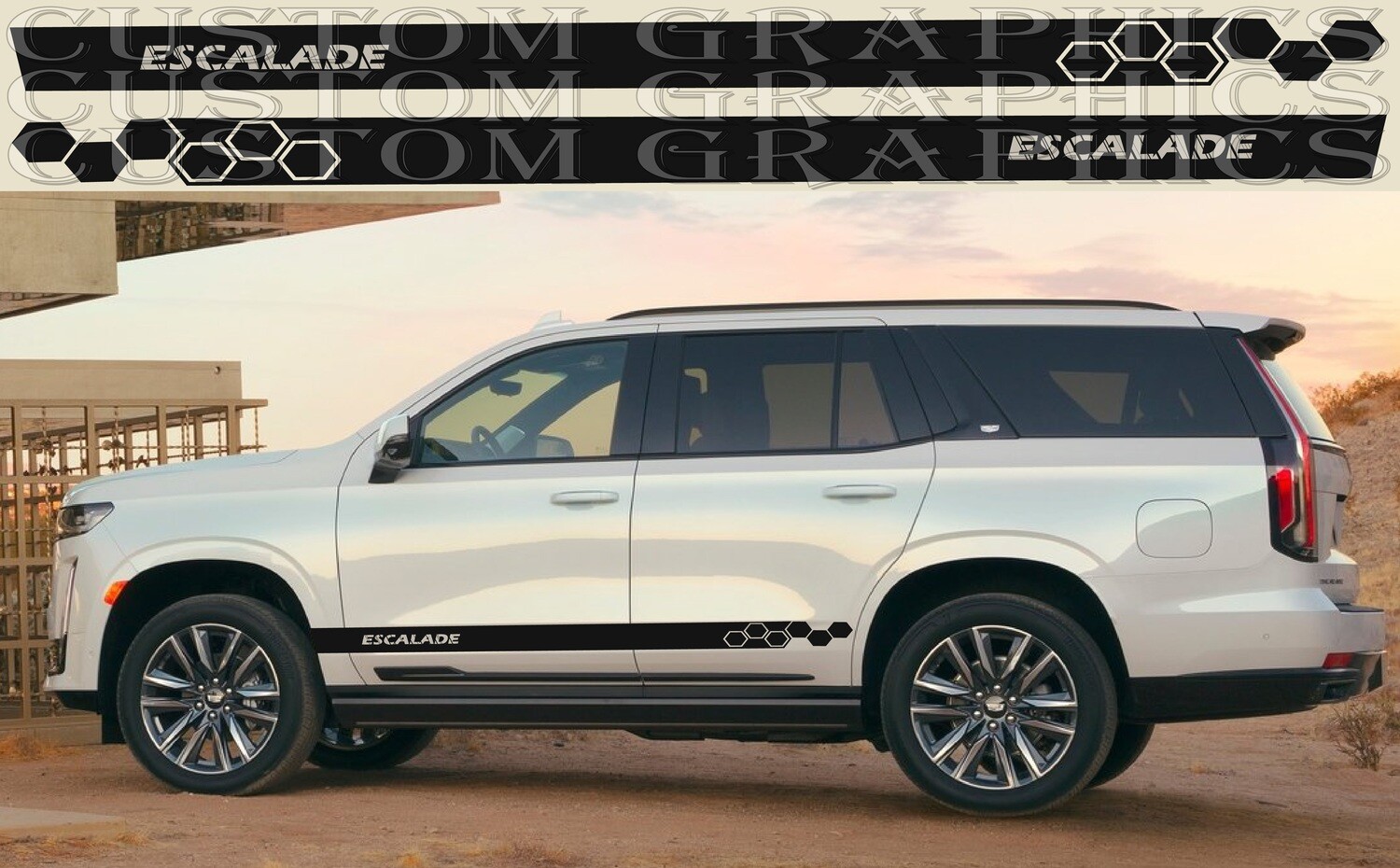 Adorn Your Auto: Vinyl Decals for Sale Compatible with Escalade