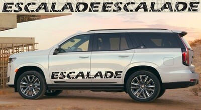 Upgrade Your Car&#39;s Look with Vinyl Stickers Compatible with Escalade