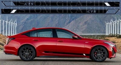 Side door vinyl decal sticker Compatible with CT5-V