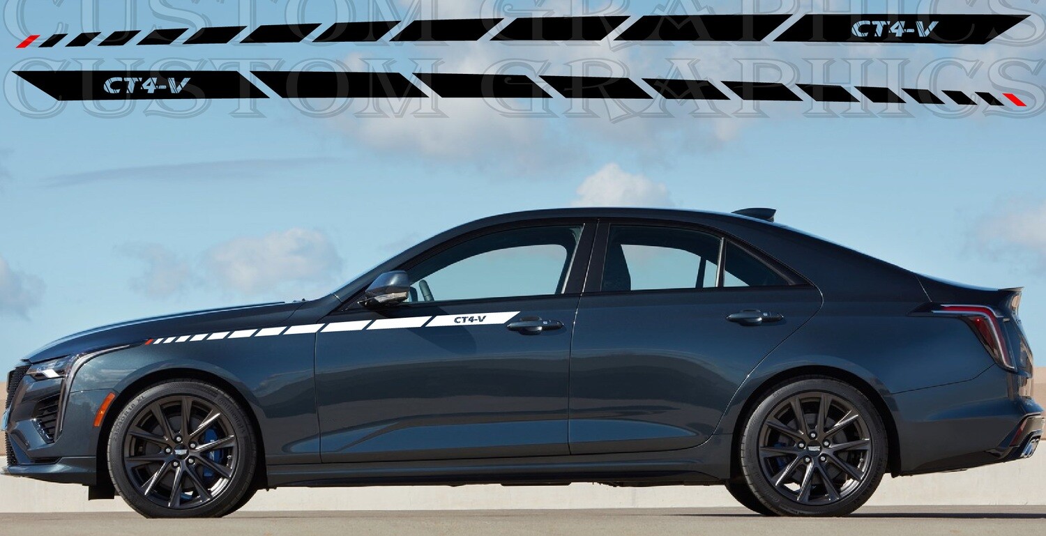 New Decal Custom Stickers Graphic kit Compatible with CT4-V