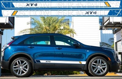 Stick and Drive: Premium Car Vinyl Graphics Compatible with XT4
