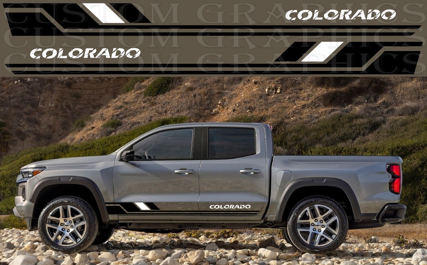 Express Your Style with Car Decals Compatible with Colorado Z71