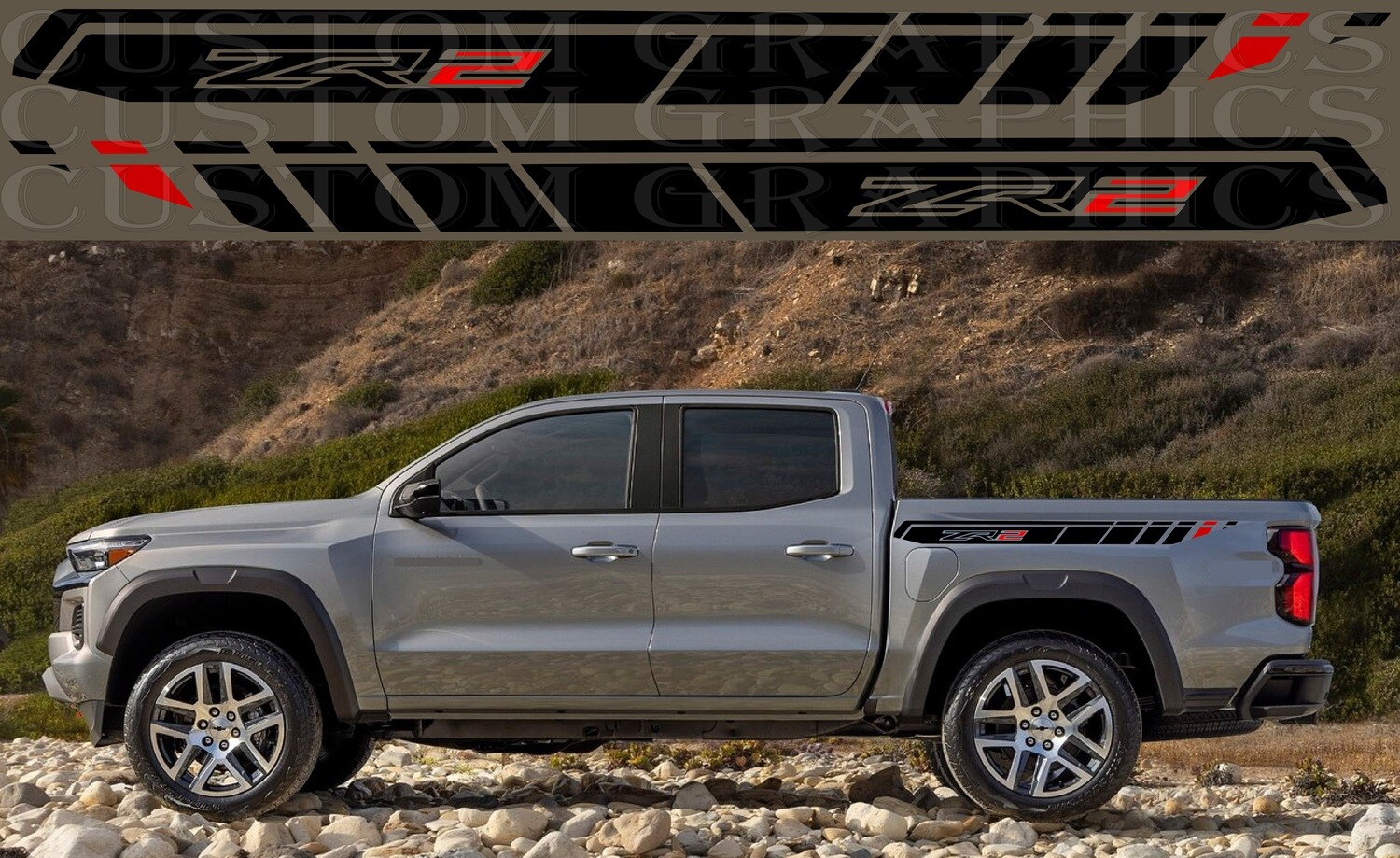 Vinyl Decals for Your Ride Compatible with Colorado Z71