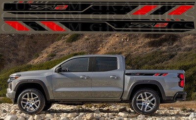 Custom Auto Vinyl Graphics Compatible with Colorado Z71