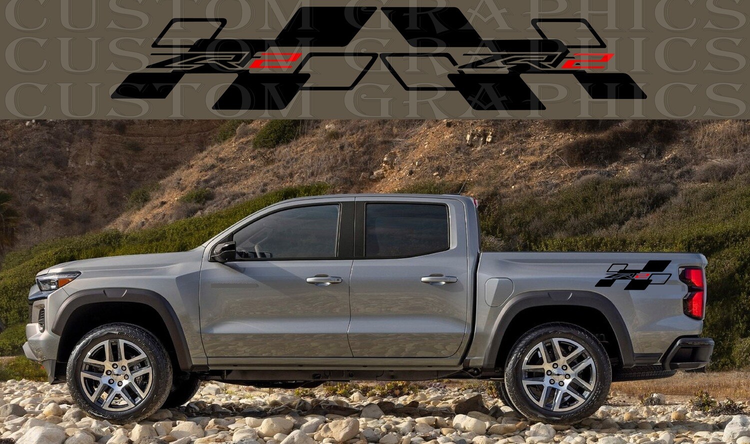 Stick and Drive: Premium Car Vinyl Graphics Compatible with Colorado Z71