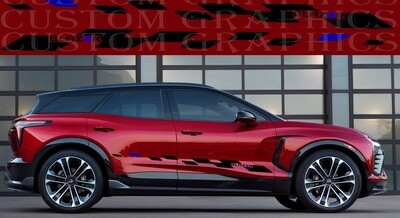 Stripe Decal Graphic stickers Kit Compatible with Blazer EV 2024