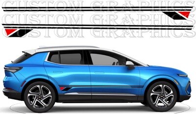 Adorn Your Auto: Vinyl Decals for Sale Compatible with Equinox EV 2024