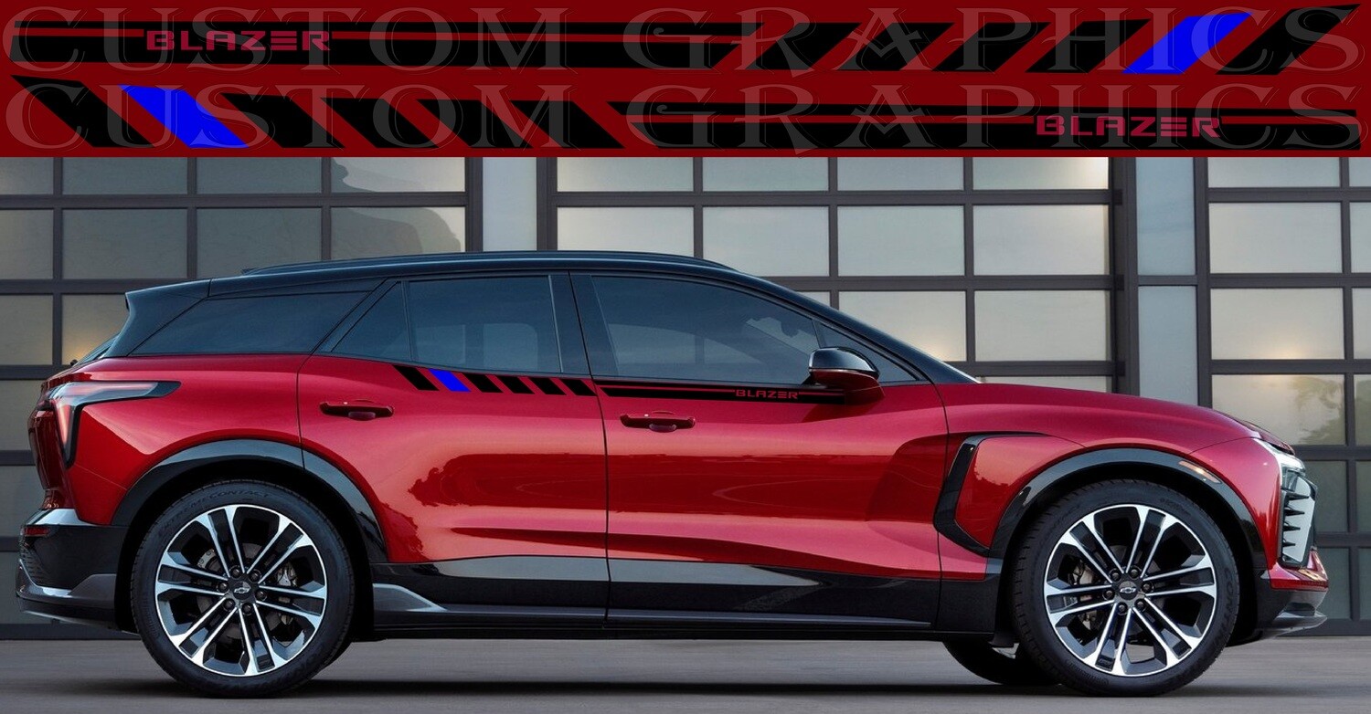 Vinyl Decals for Your Ride Compatible with Blazer EV 2024