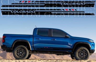 Revamp Your Ride with Vinyl Auto Decals Compatible with Colorado ZR2