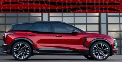 Side door vinyl decal sticker Compatible with Blazer EV 2024