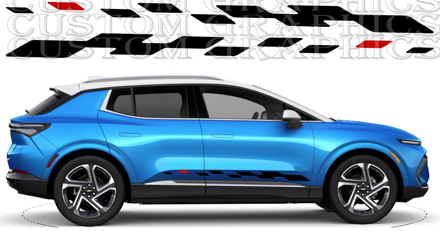 Express Your Style with Car Decals Compatible with Equinox EV 2024