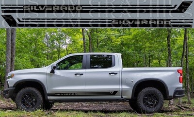 Personalize Your Drive: Car Vinyl Wraps Compatible with Silverado ZR2 Bison 2023