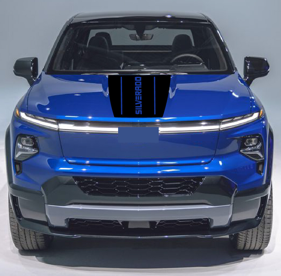 Hood Stickers Decal Stripe body kit Compatible with silverado ev rst