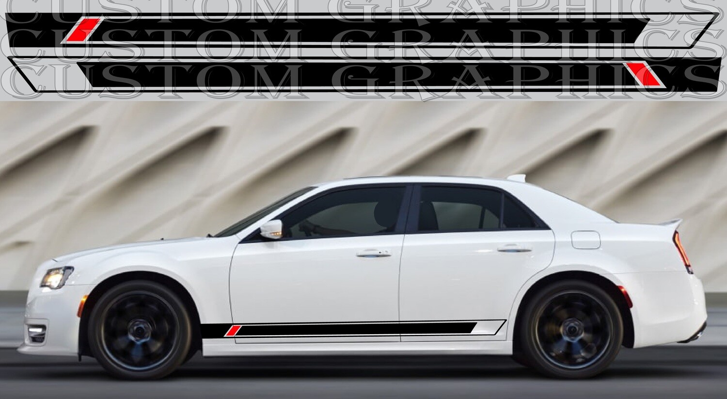 Car decals Compatible with 300C