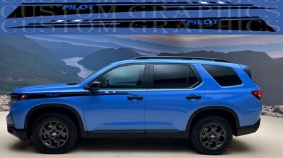 Revamp Your Ride with Vinyl Auto Decals Compatible with Honda Pilot 2023